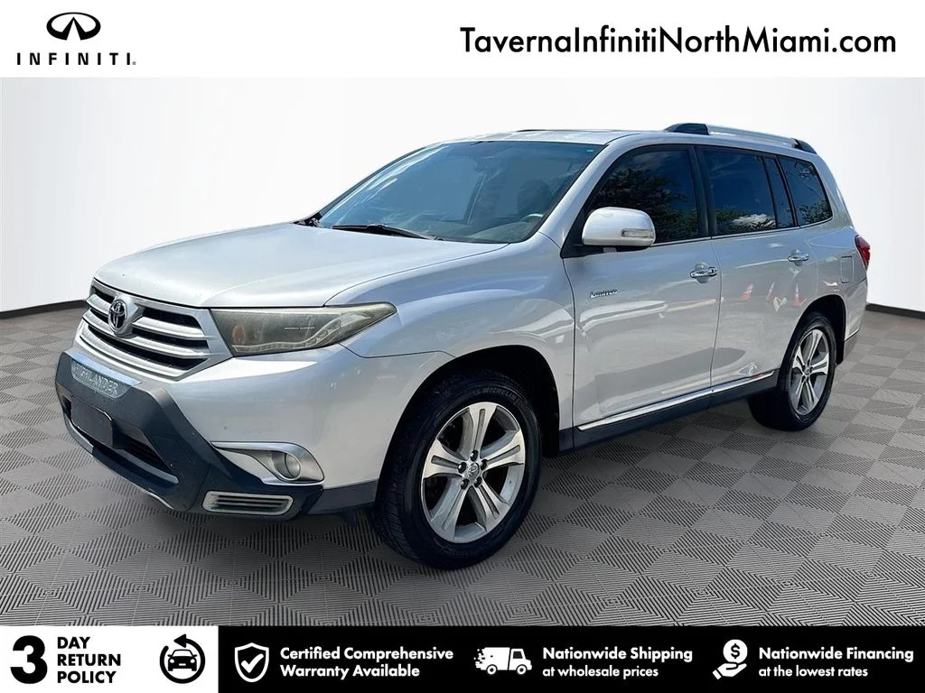 Used 2012 Silver Toyota Limited image 1