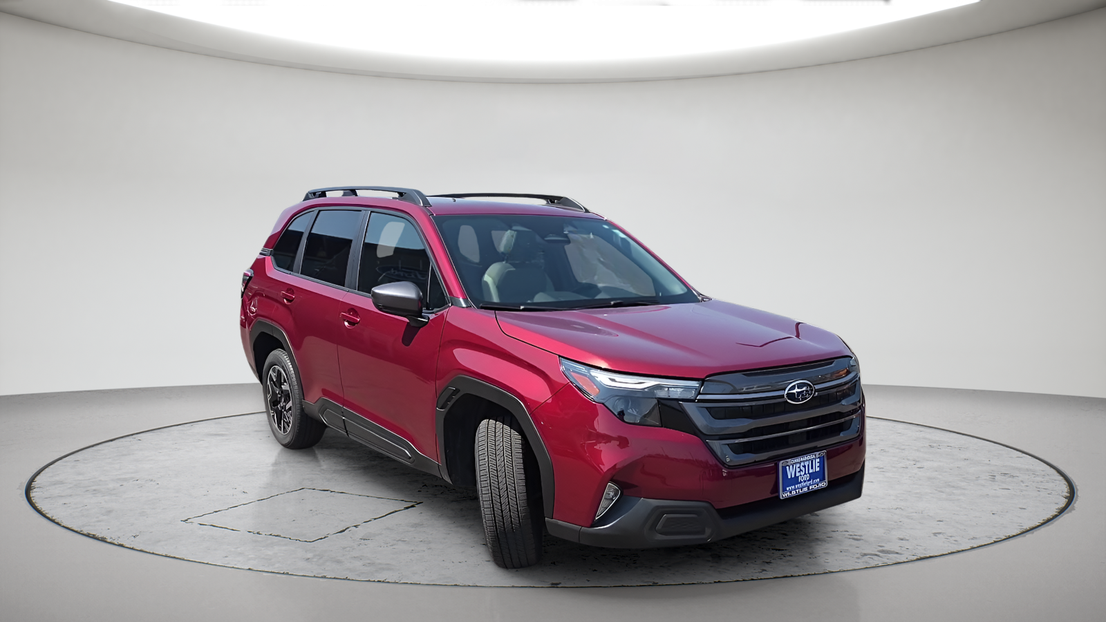 Used 2025 Crimson Red Pearl Subaru Premium image 3
