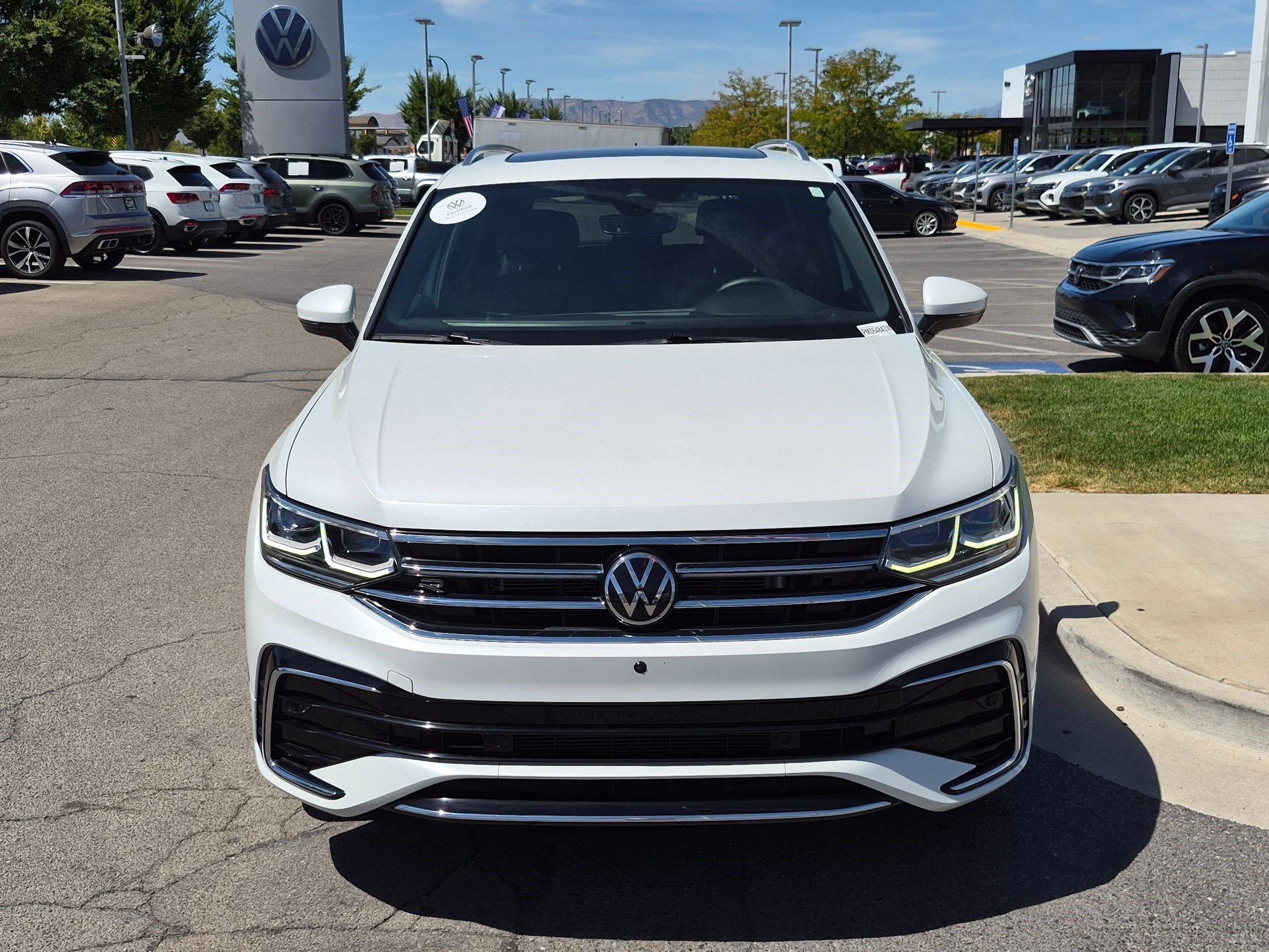 Certified Used 2023 Opal White Volkswagen SEL R-Line image 10