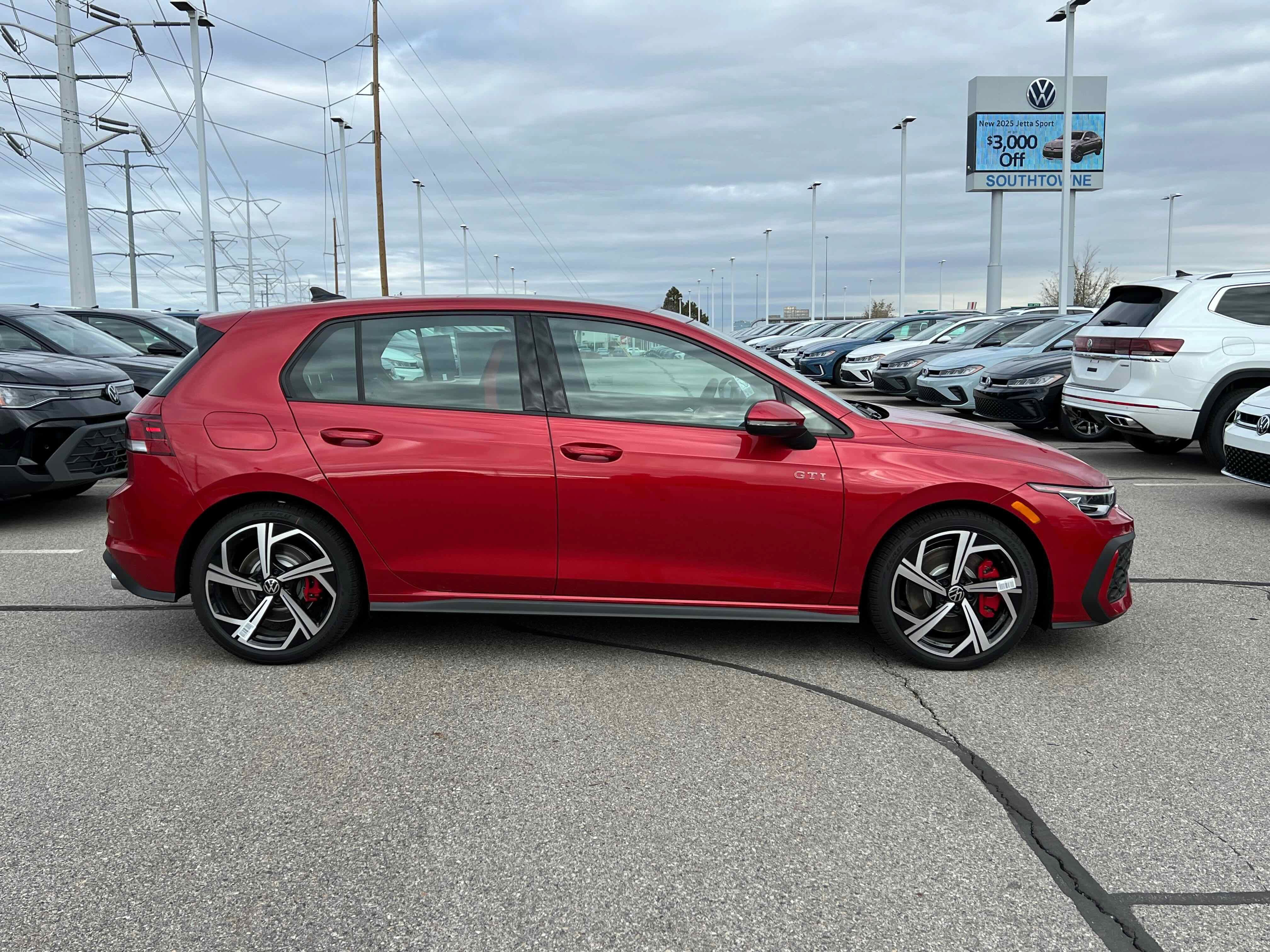 New 2026 Red Volkswagen SE image 2