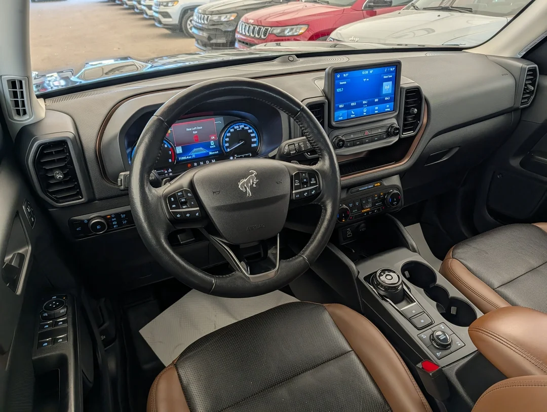 Certified Used 2023 Black Ford Badlands - - 4x4 - Power Sunroof - Fordpass Connect - Back Up Cam - Premium Pkg & More! image 26