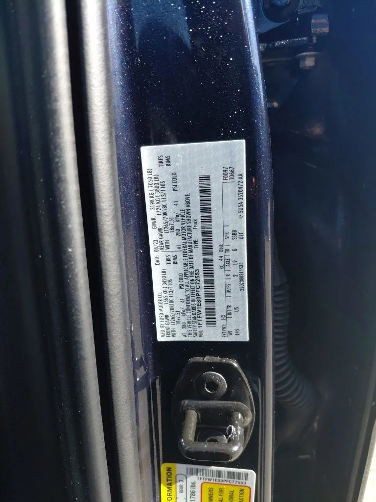 Used 2023 Blue Ford XLT image 64