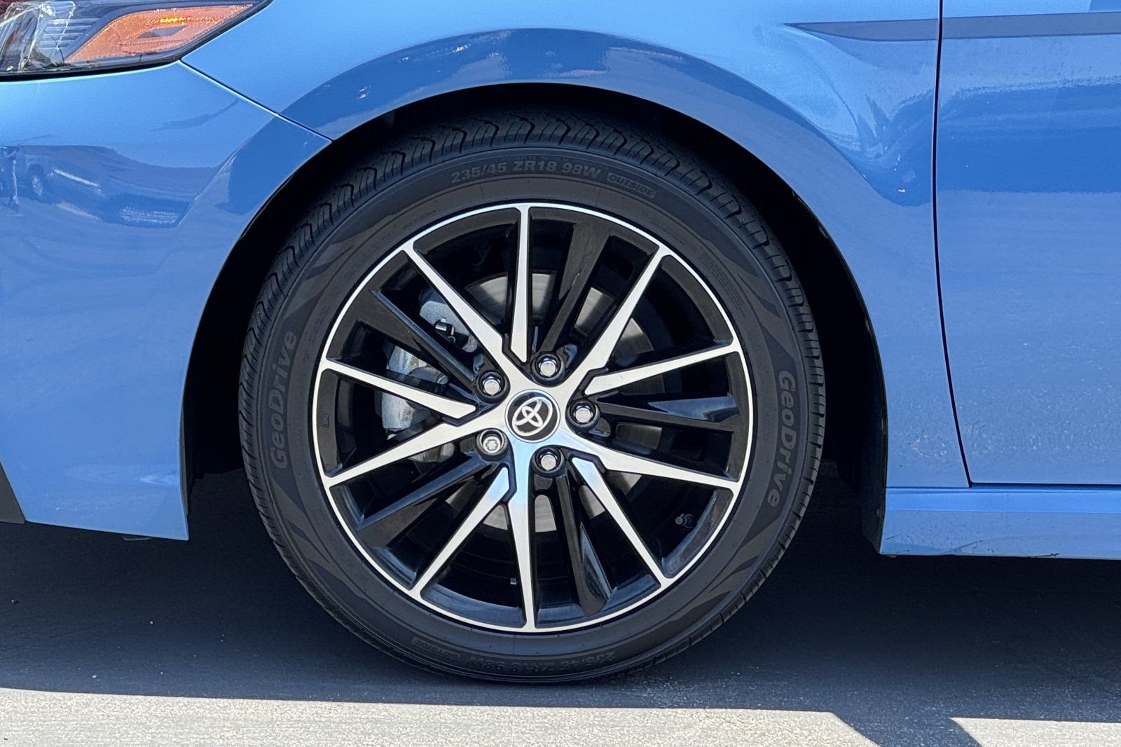 Certified Used 2024 Blue Toyota SE image 34