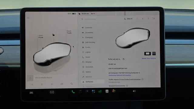 Used 2023 Black Tesla Base image 11