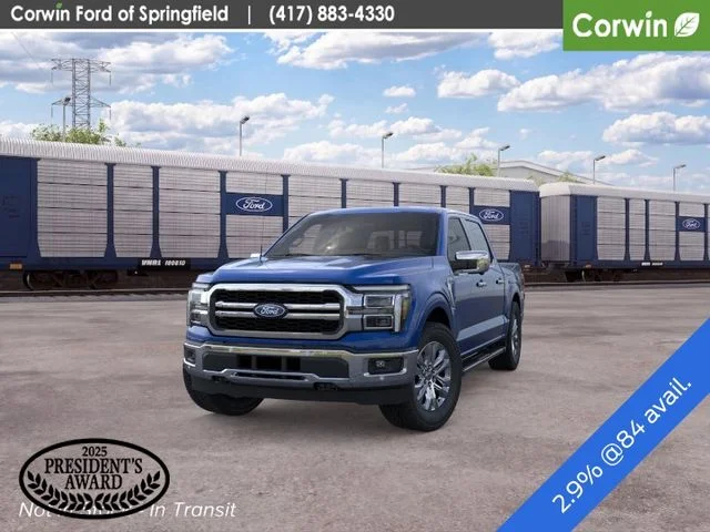 New 2026 Argon Blue Metallic Ford Lariat® image 2