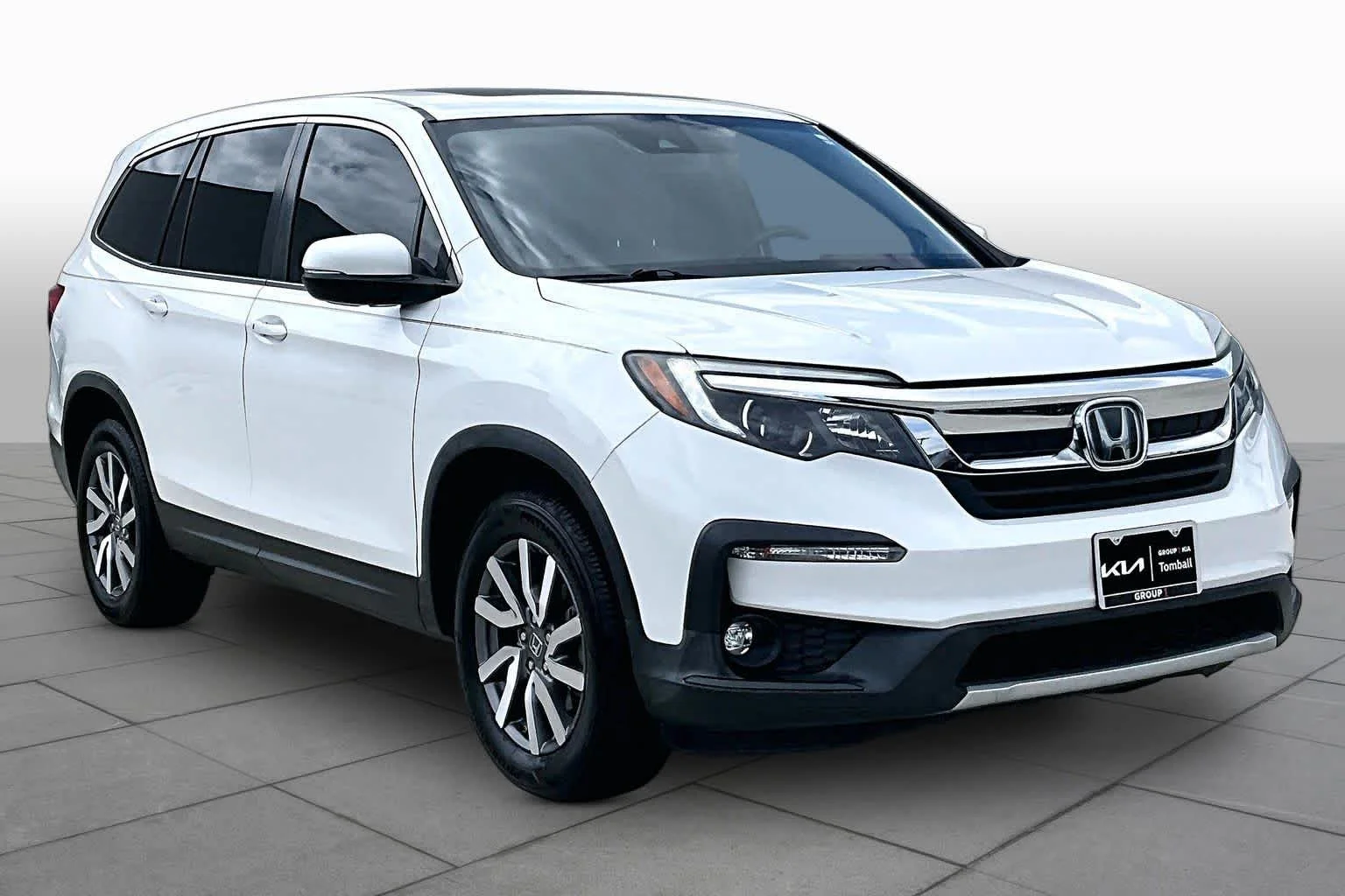 Used 2020 Platinum White Pearl Honda EX-L image 3