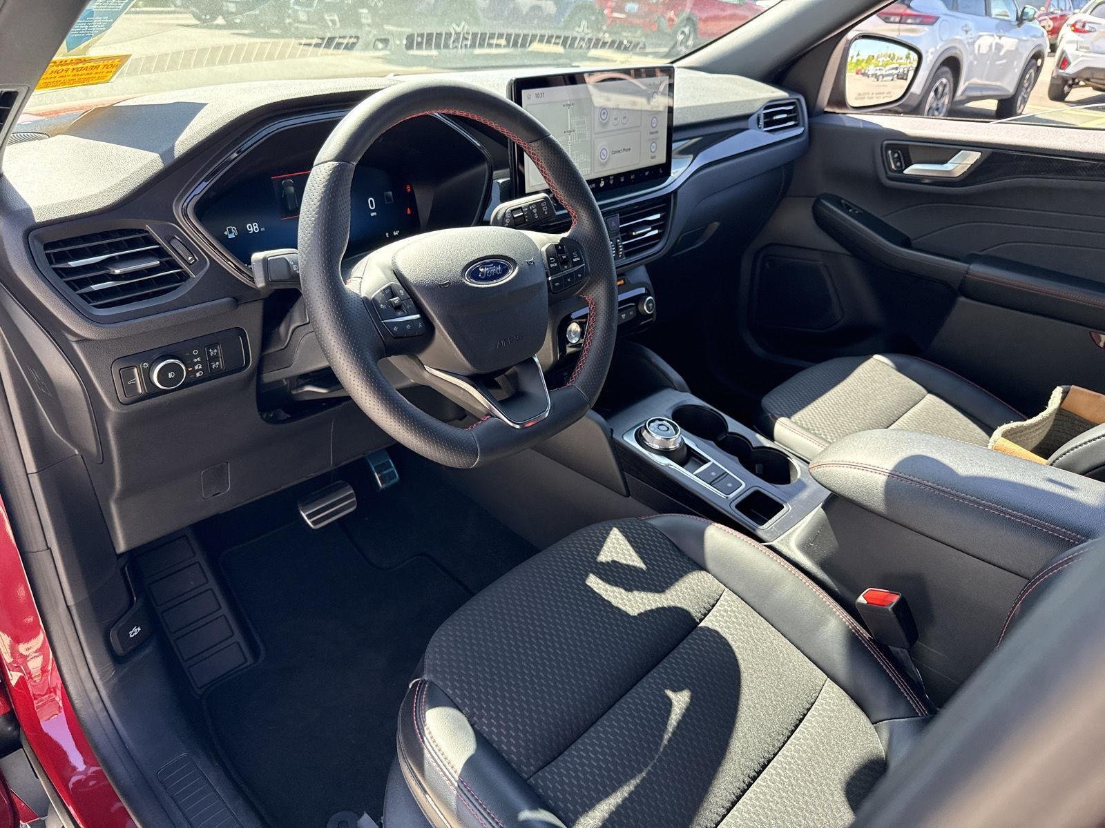 Used 2024 Rapid Red Metallic Tinted Clearcoat Ford ST-Line Elite image 6
