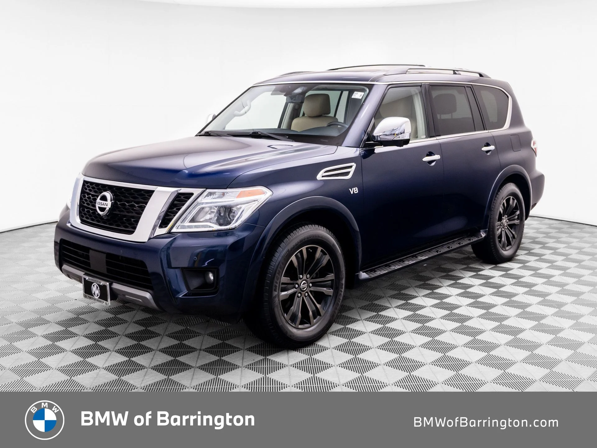 Used 2019 Blue Nissan Platinum image 1