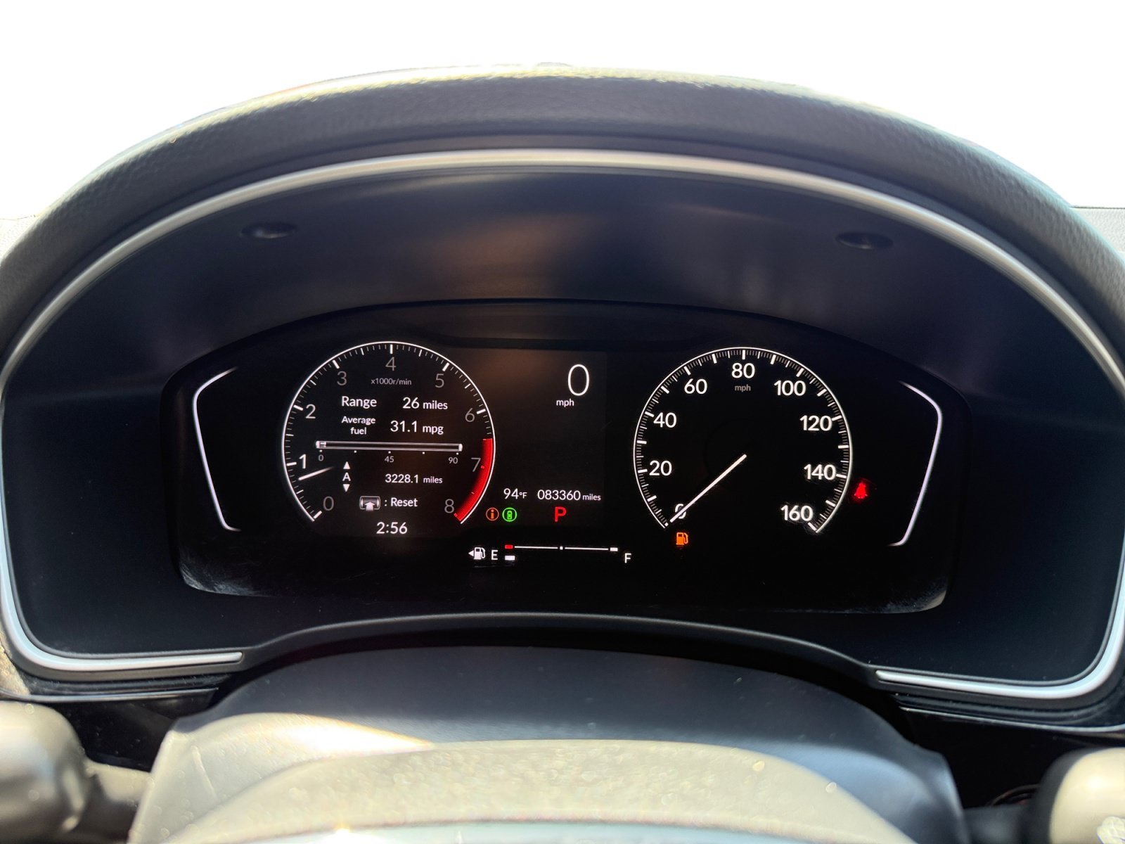 Used 2022 Platinum White Pearl Honda EX-L image 11
