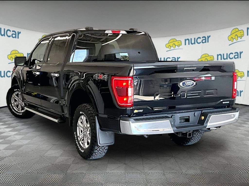 Used 2022 Black Metallic Ford XLT image 4