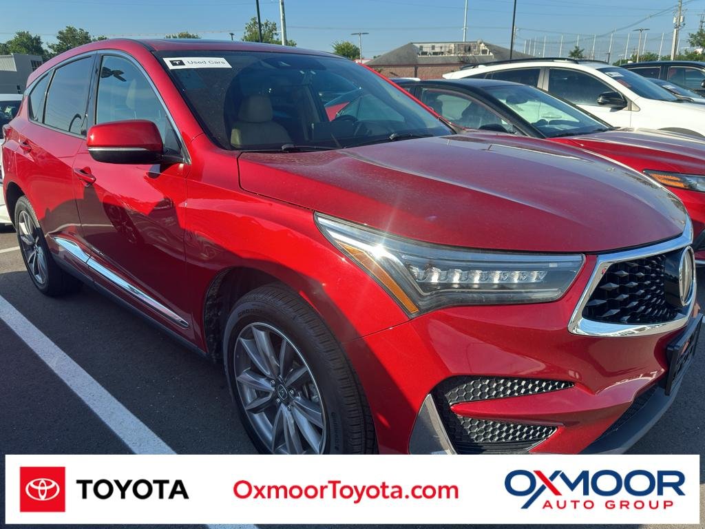 Used 2019 Performance Red Pearl Acura w/Technology Pkg image 1