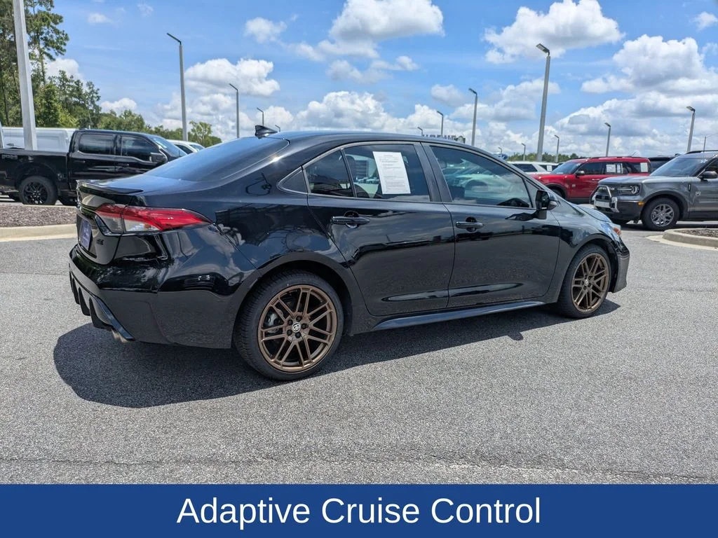 Certified Used 2024 Midnight Black Metallic Toyota SE Nightshade image 4