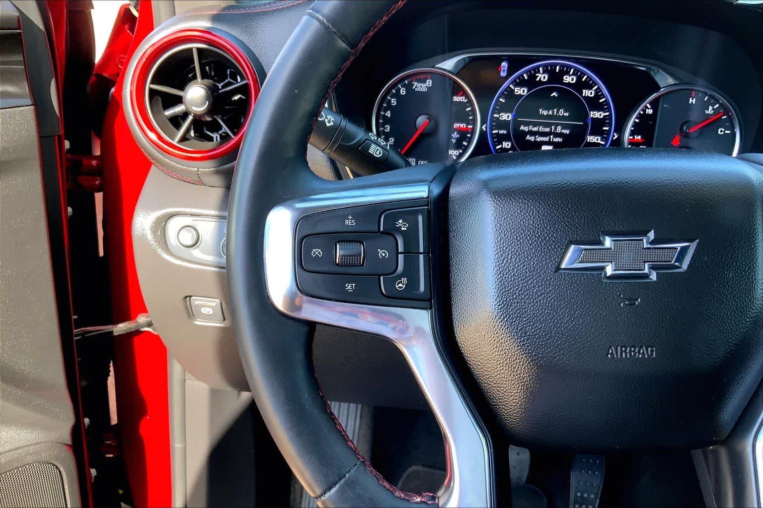Used 2023 Radiant Red Tintcoat Chevrolet RS image 22
