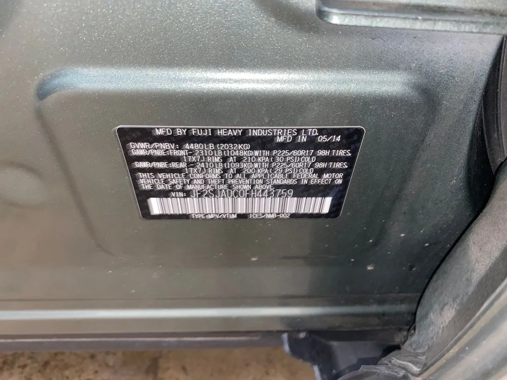 Used 2015 Green Subaru 2.5i Premium image 22