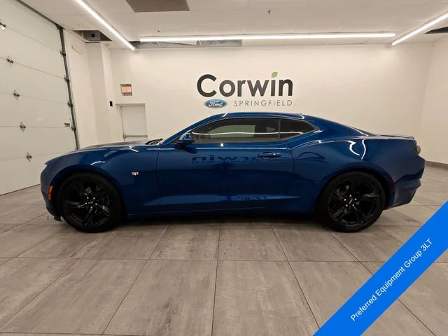 Used 2021 Riverside Blue Metallic Chevrolet 3LT image 2