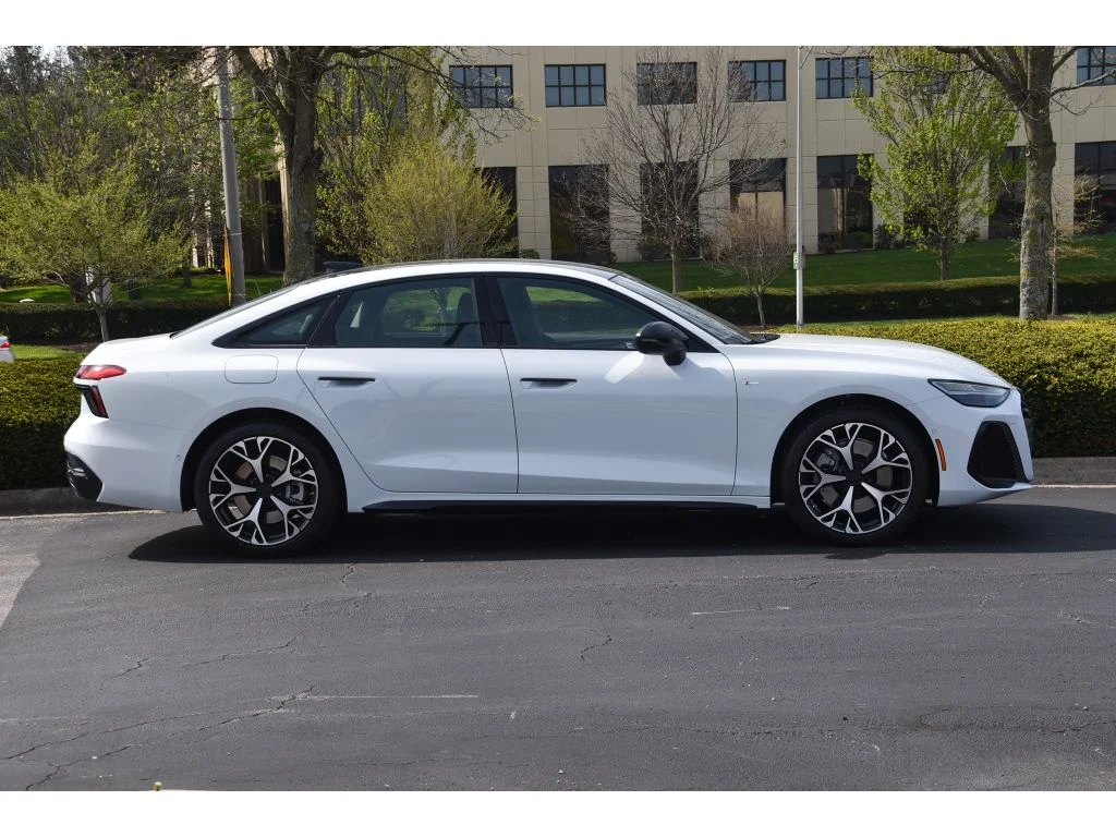 New 2026 Glacier White Metallic Audi Premium Plus image 3