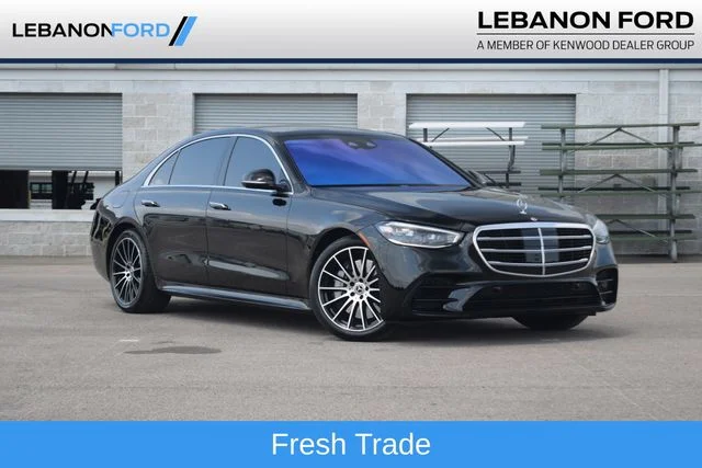 Used 2021 Black Mercedes-Benz S 580 image 1