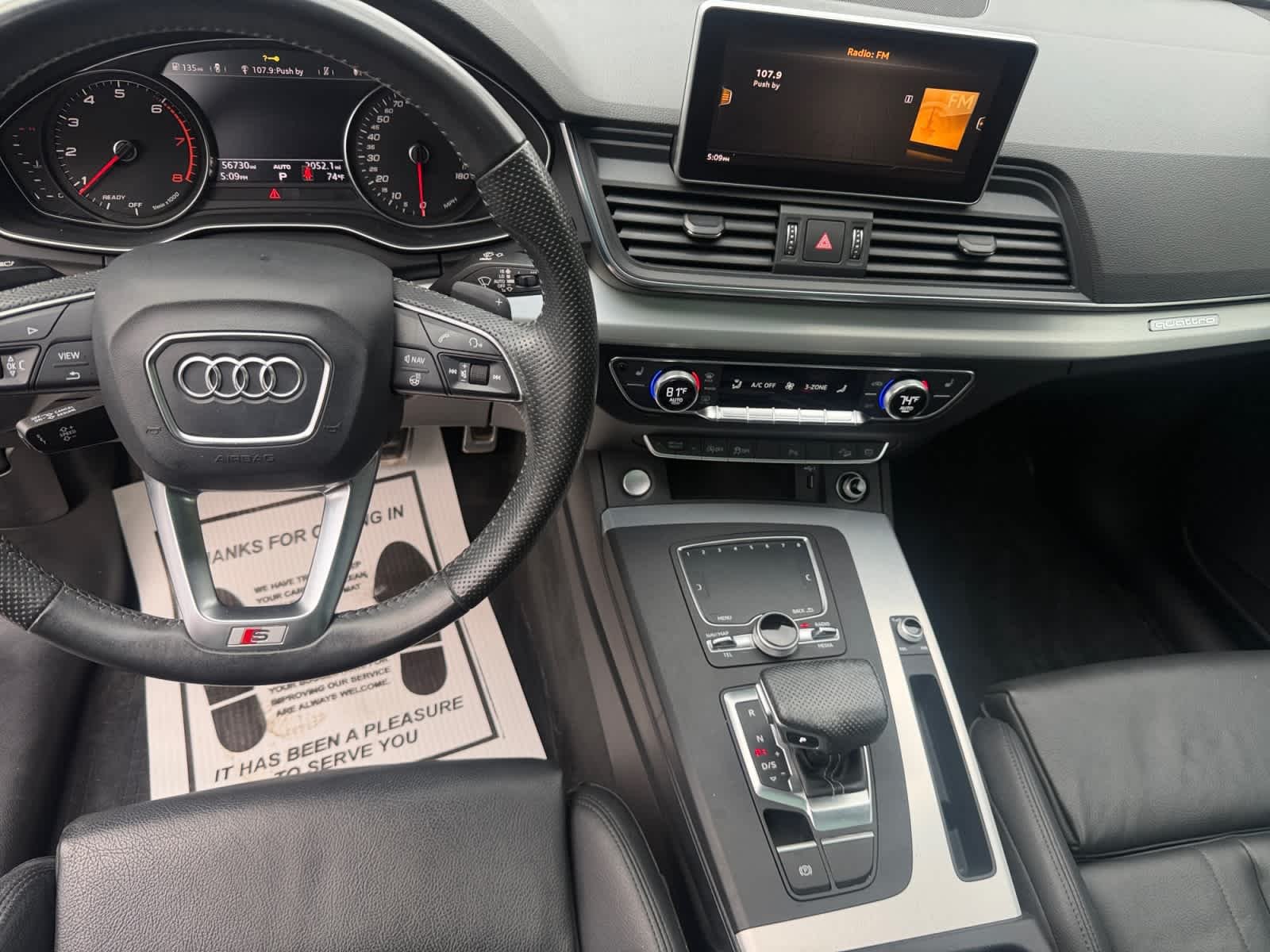 Used 2018 Monsoon Gray Metallic Audi Tech Premium Plus image 19