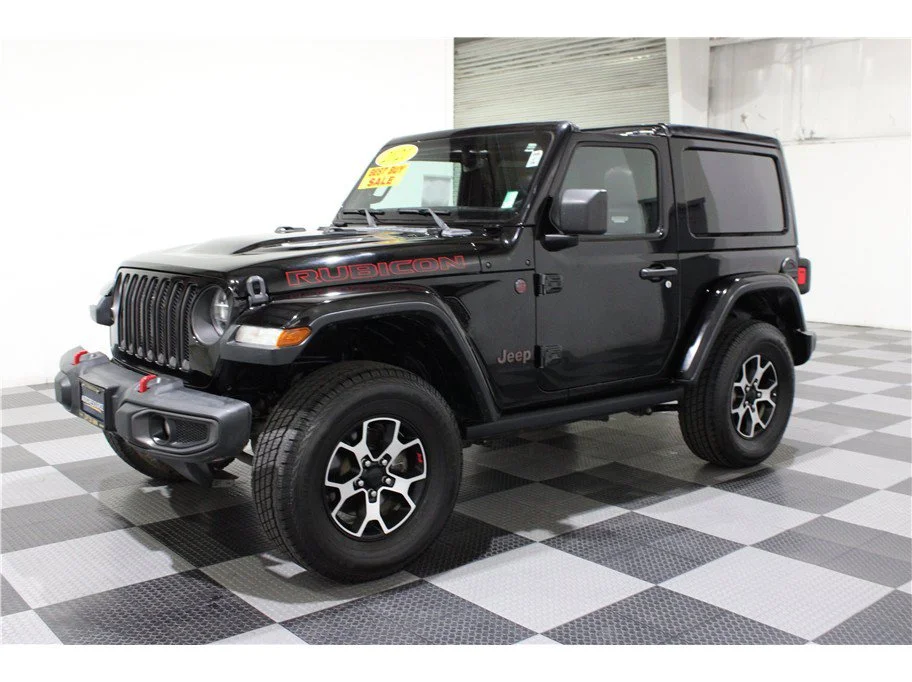 Used 2021 Black Clearcoat Jeep Rubicon image 7