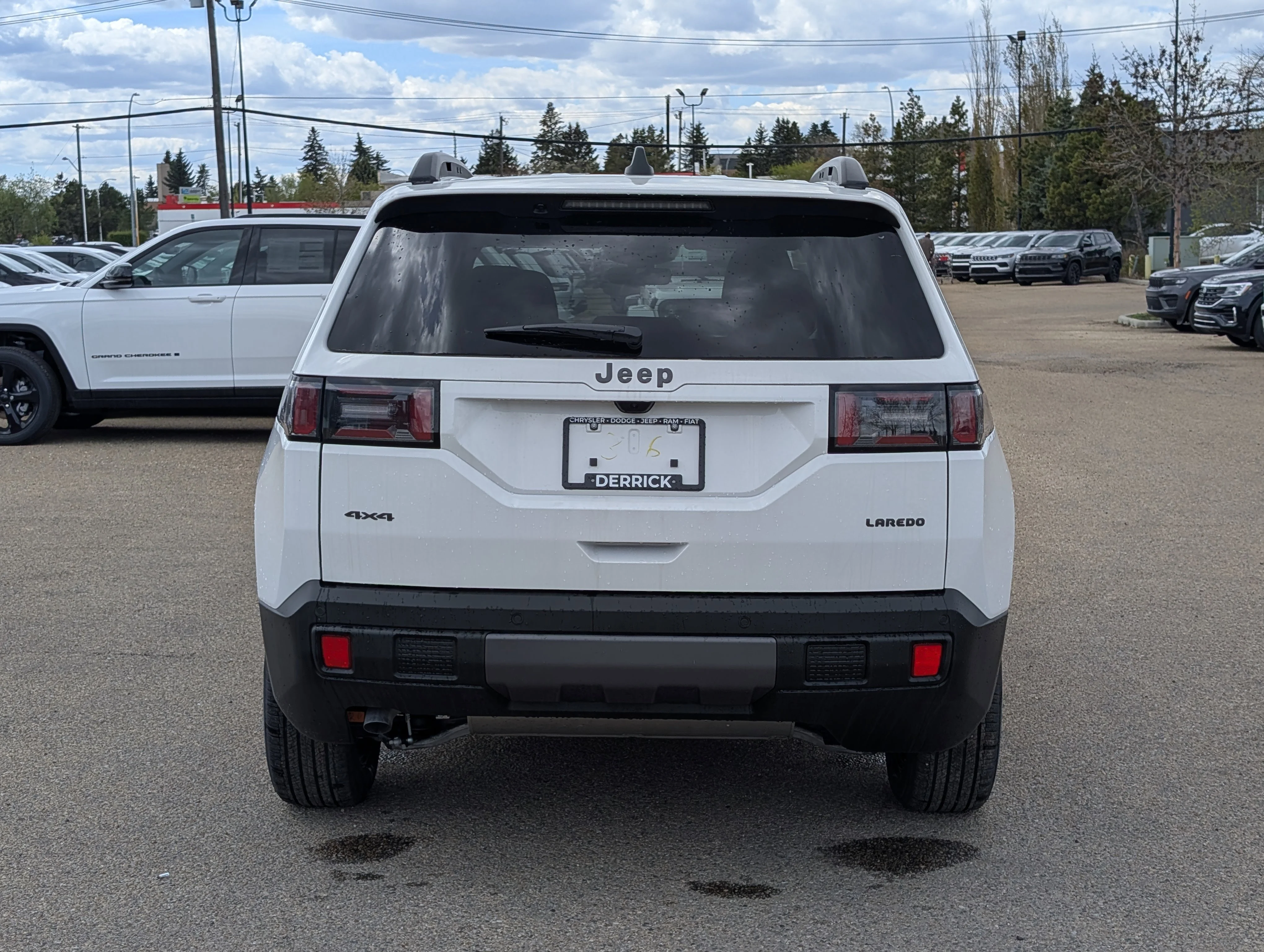 New 2026 Bright White Jeep Laredo image 5