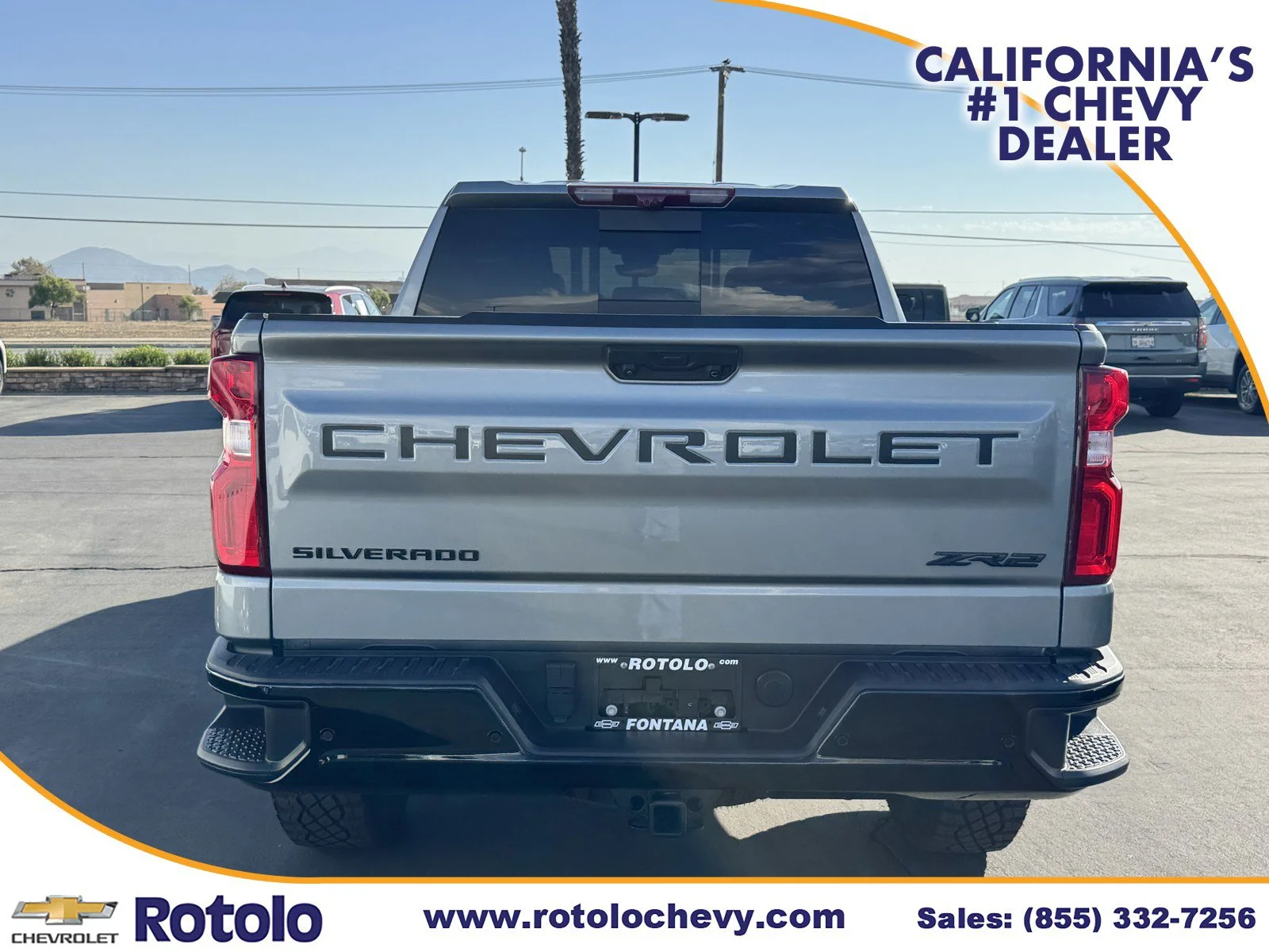 Used 2024 Sterling Gray Metallic Chevrolet ZR2 image 4