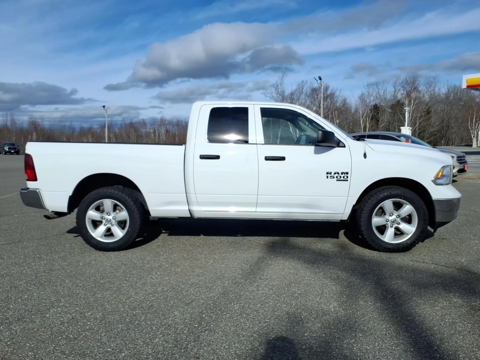 Used 2024 Bright White Clearcoat Ram SLT image 5