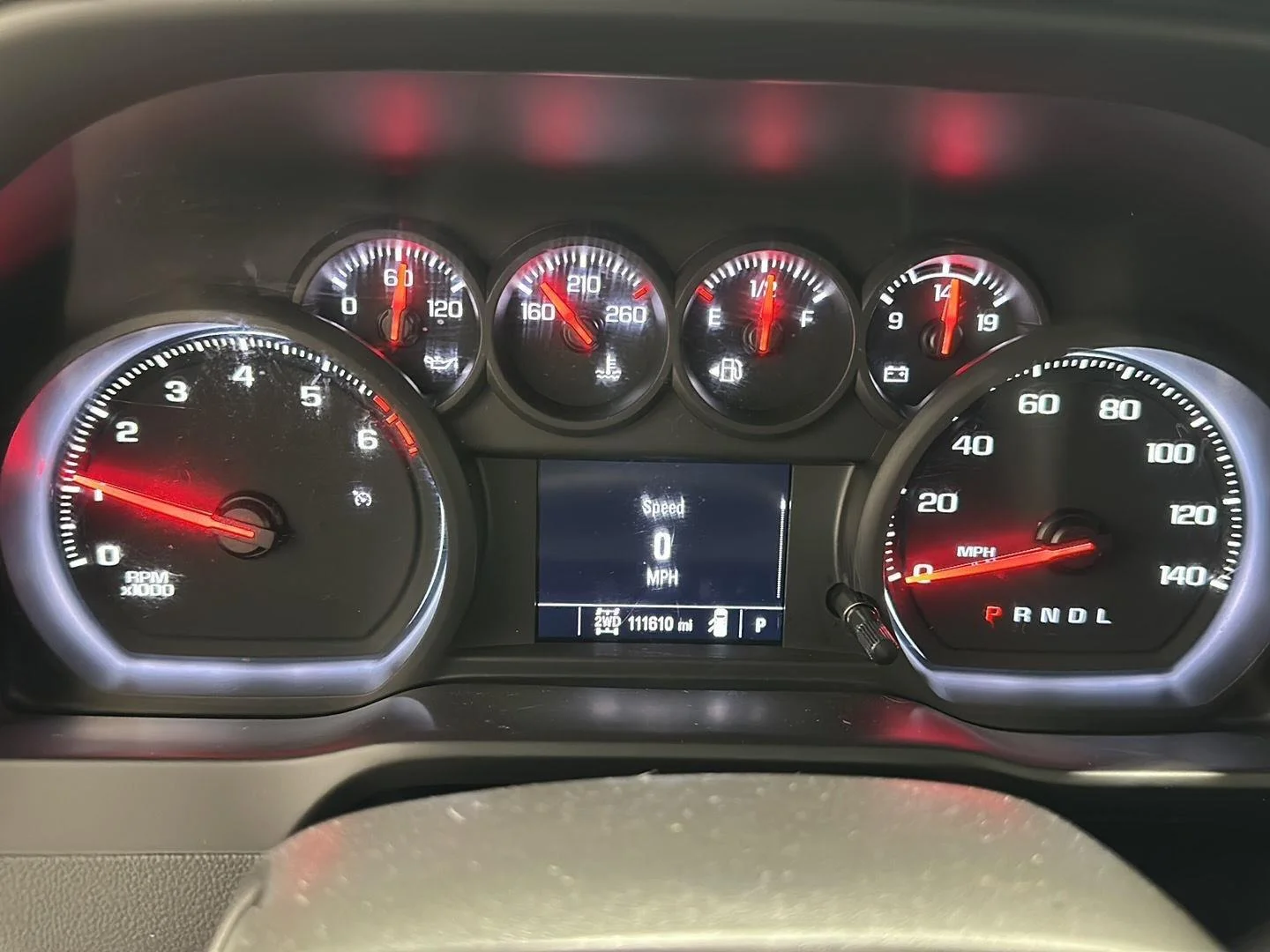 Used 2021 SUMMIT WHITE Chevrolet Custom Trail Boss image 11