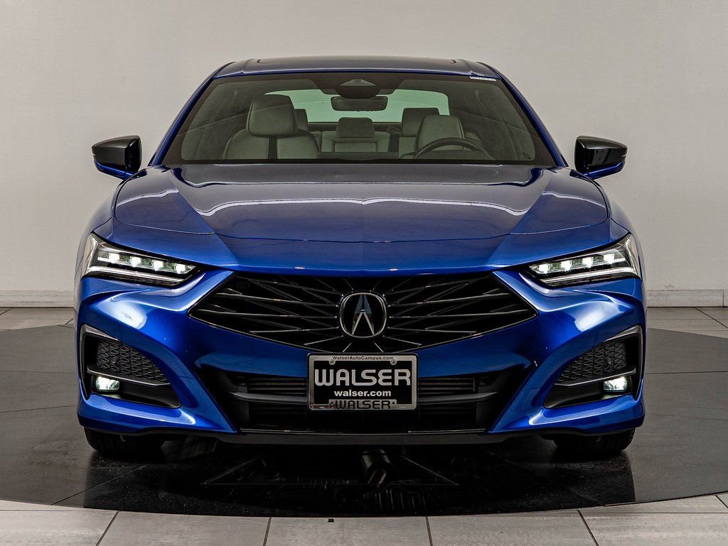 Used 2025 Apex Blue Pearl Acura A-Spec Package image 2