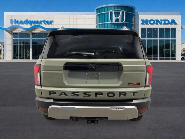 New 2026 Ash Green Metallic Honda TrailSport Elite Blackout image 4
