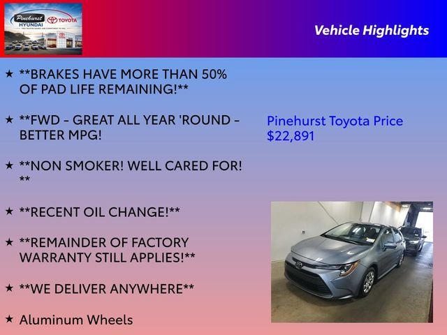 Used 2025 Gray Toyota LE image 25