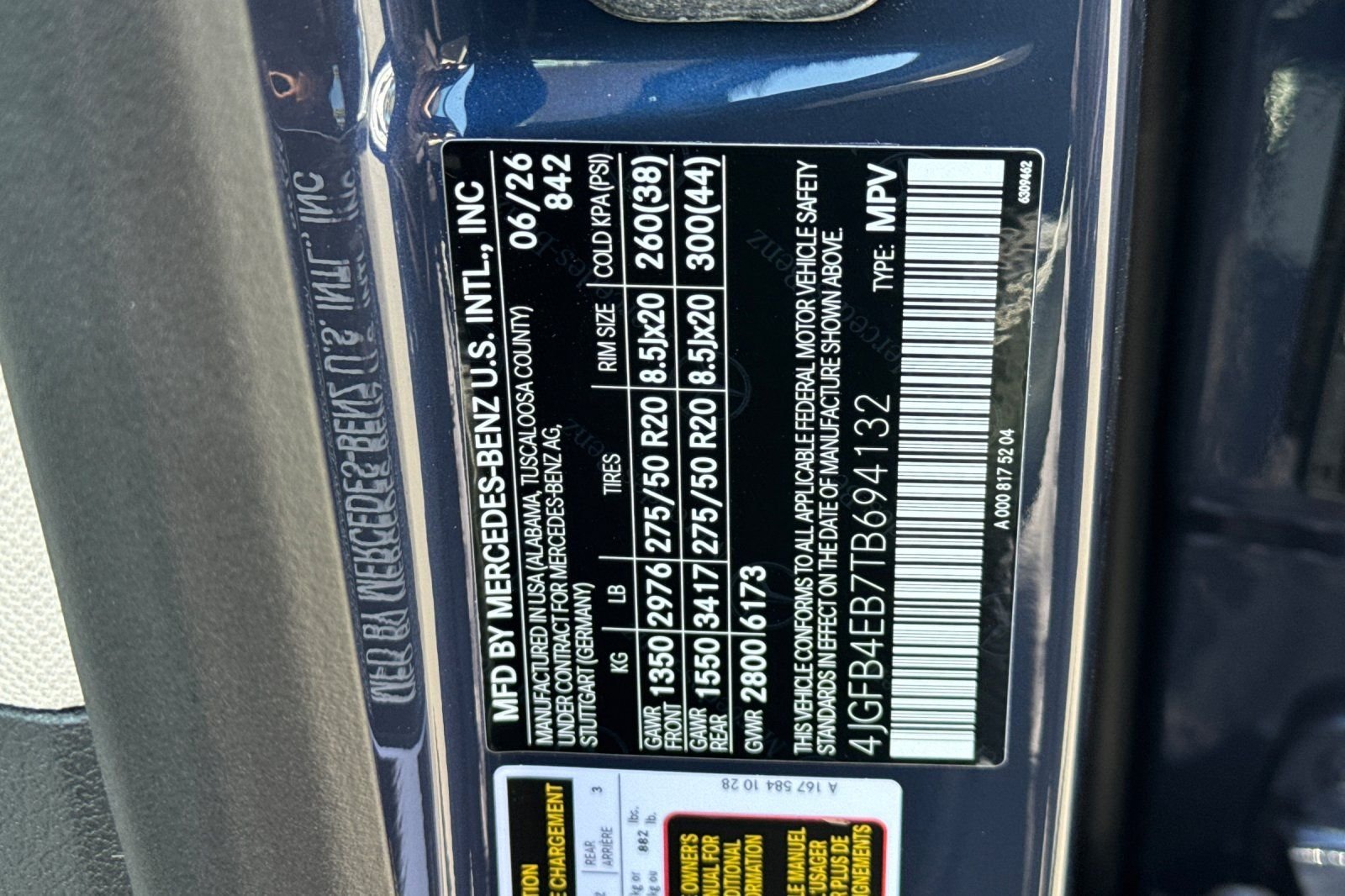 New 2026 Twilight Blue Metallic Mercedes-Benz GLE 350 image 38