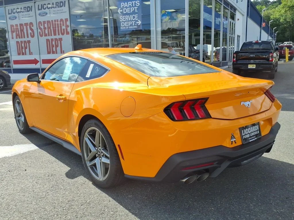 New 2026 Orange Fury Metallic Tri-coat Ford EcoBoost® Premium Fastback image 4