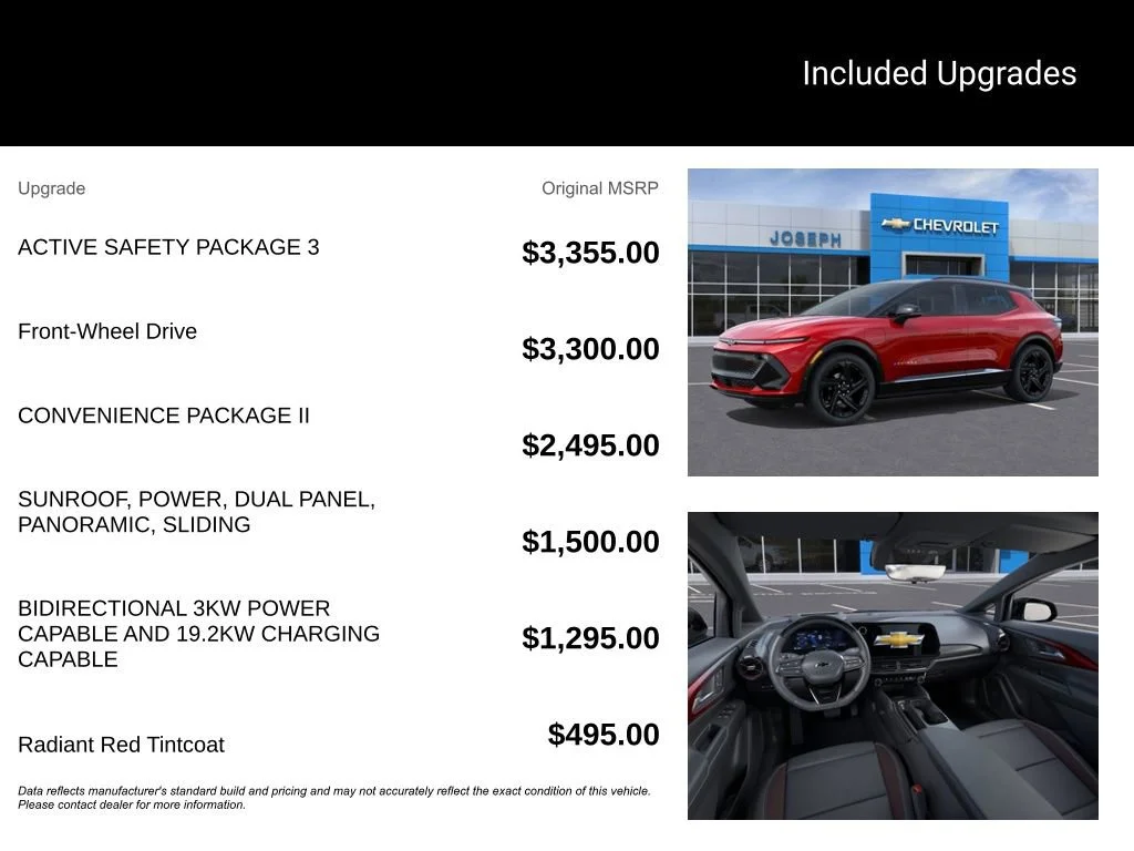 New 2026 Radiant Red Tintcoat Chevrolet RS image 3