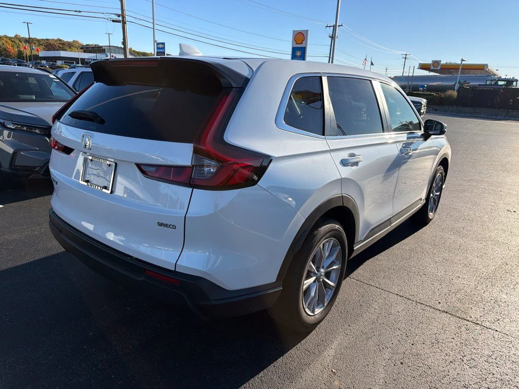 Used 2025 Platinum White Pearl Honda EX image 4