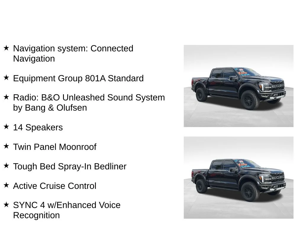 Used 2025 Black Ford Raptor image 31