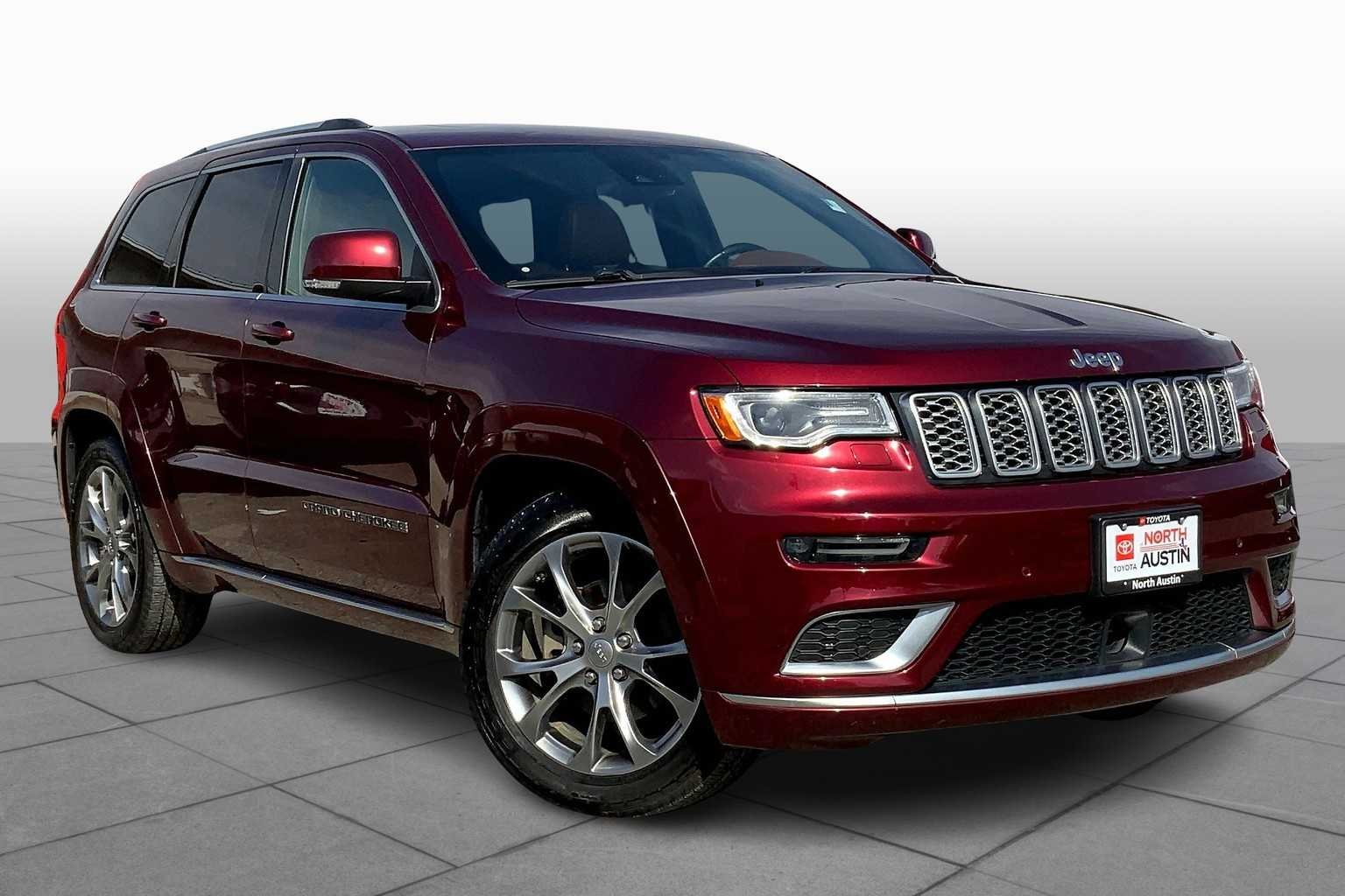 Used 2020 Velvet Red Pearlcoat Jeep Summit image 3