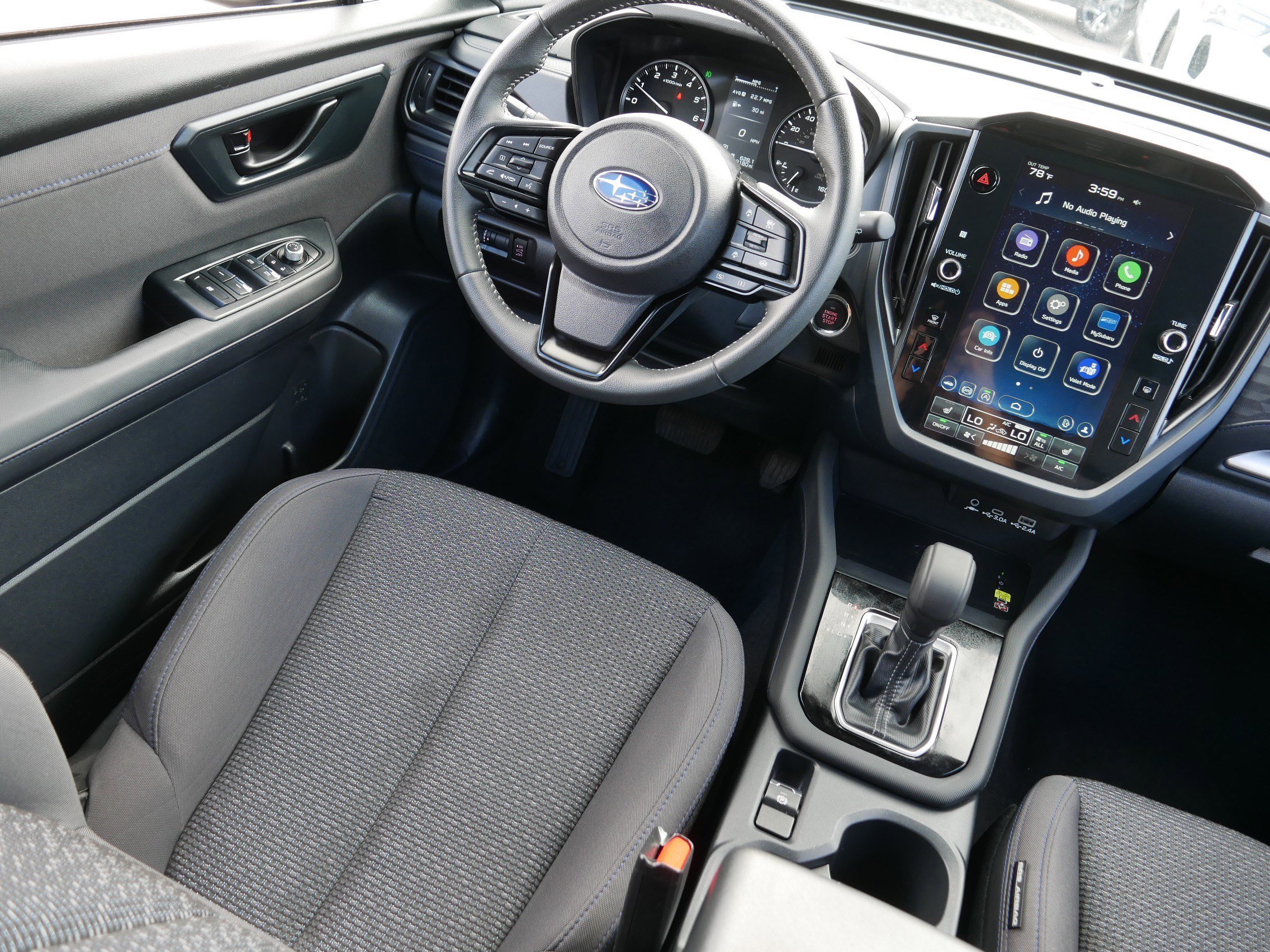 Used 2025 Magnetite Gray Metallic Subaru Premium image 9