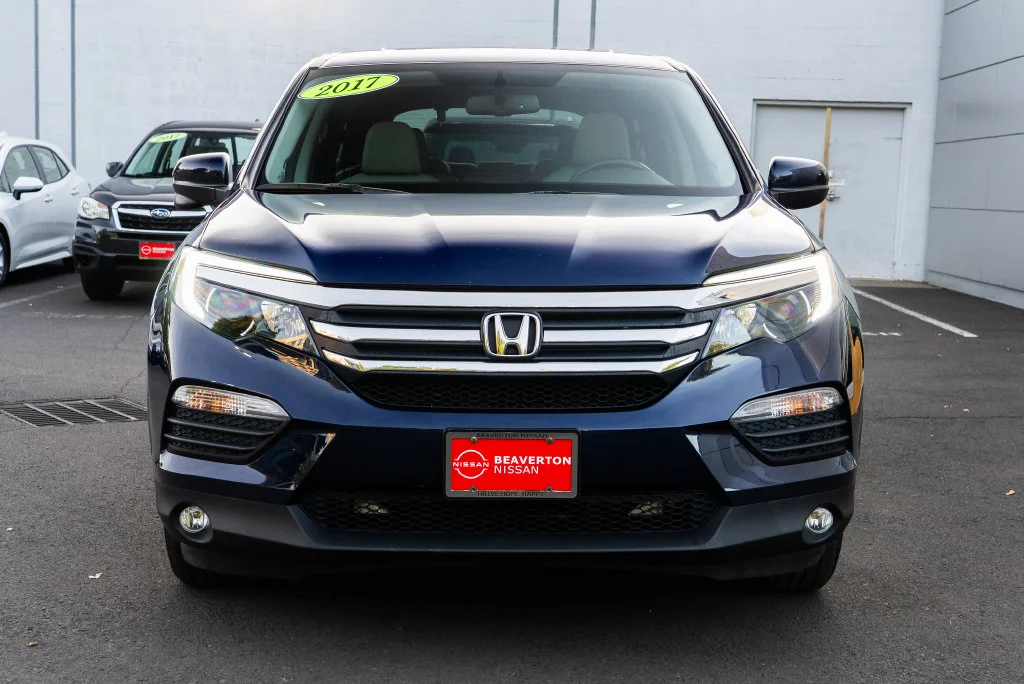Used 2017 Blue Honda EX-L image 2