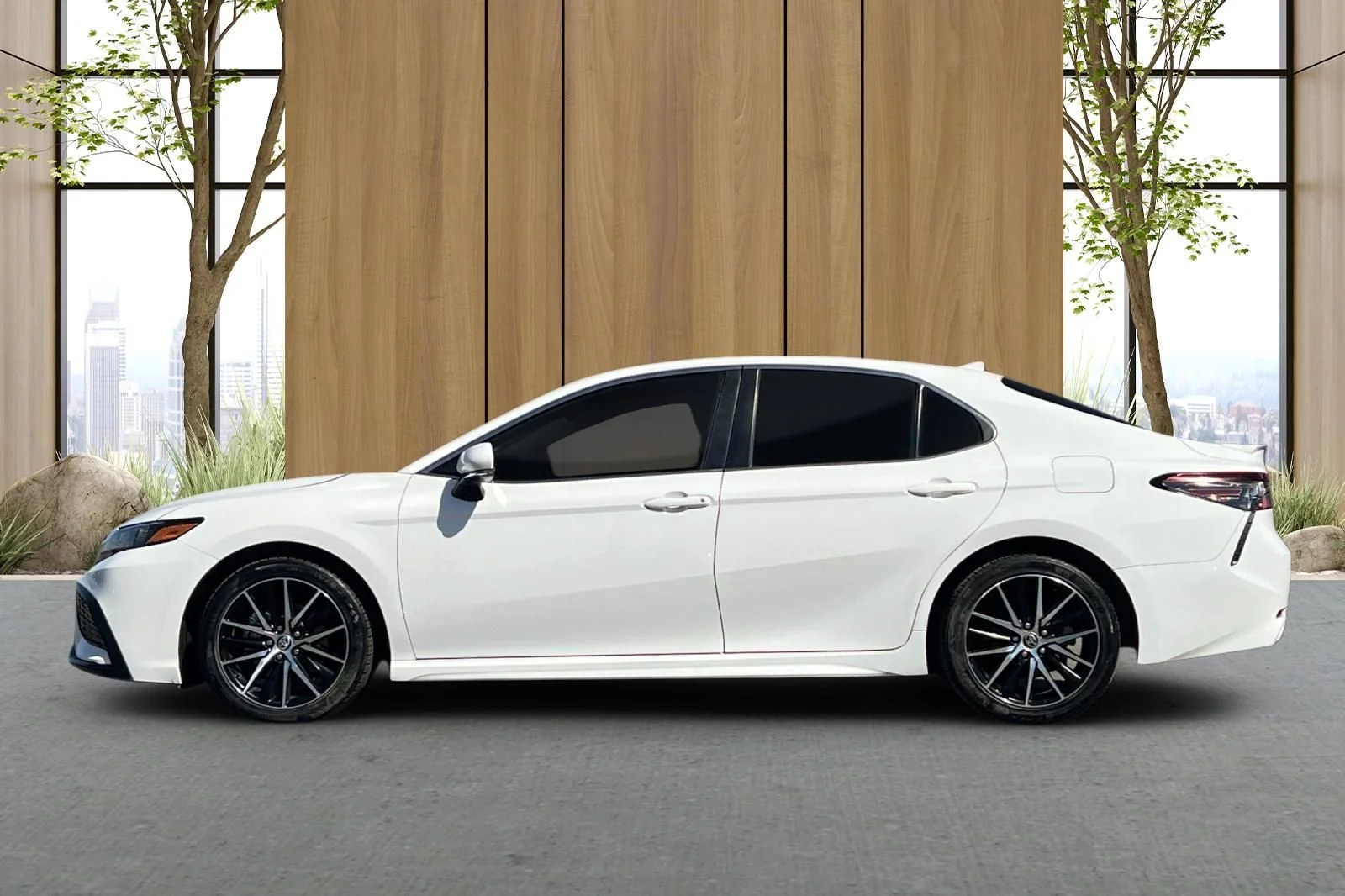 Used 2023 White Toyota SE image 7