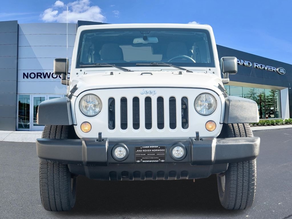 Used 2017 White Jeep Unlimited Sport image 2