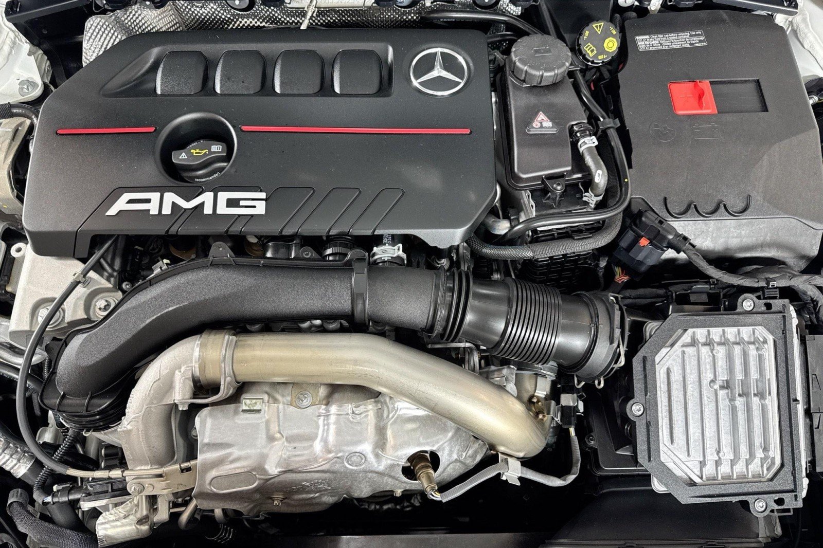 Certified Used 2025 Polar White Mercedes-Benz AMG® CLA 35 4MATIC Coupe image 29