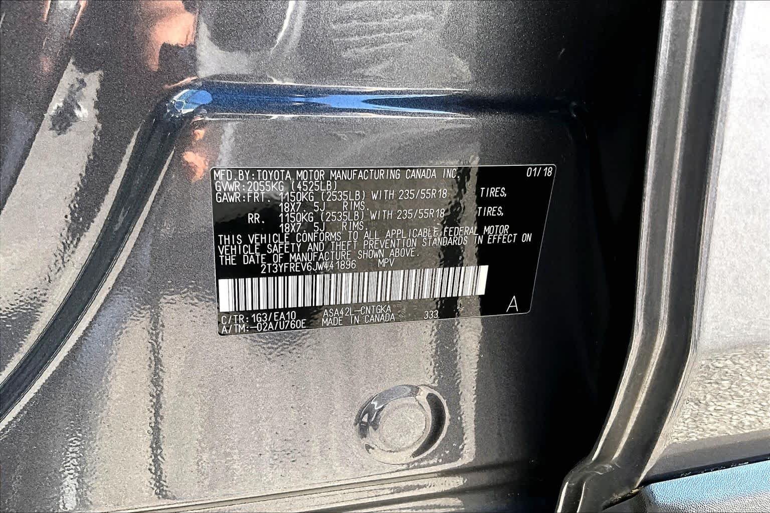 Certified Used 2018 Magnetic Gray Metallic Toyota Limited image 34