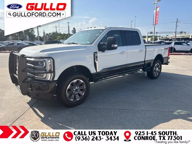 Used 2024 Star White Ford King Ranch image 2
