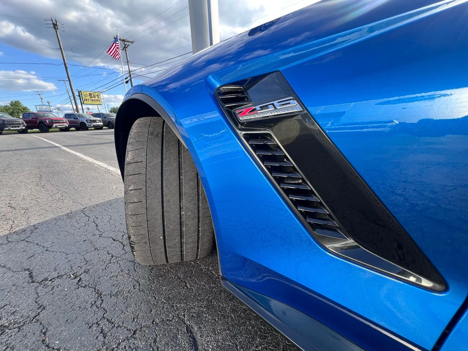 Used 2016 Laguna Blue Metallic Tintcoat Chevrolet Z06 image 26