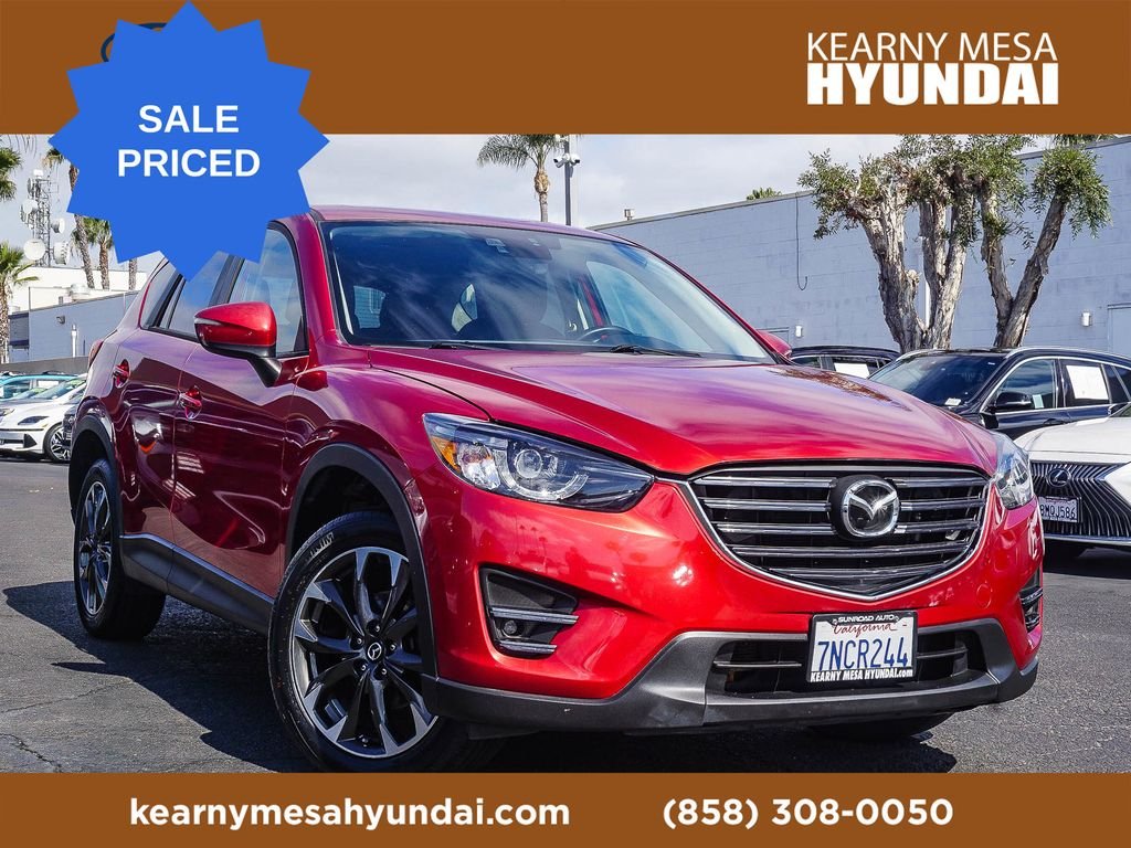 Used 2016 Red Mazda Grand Touring image 1