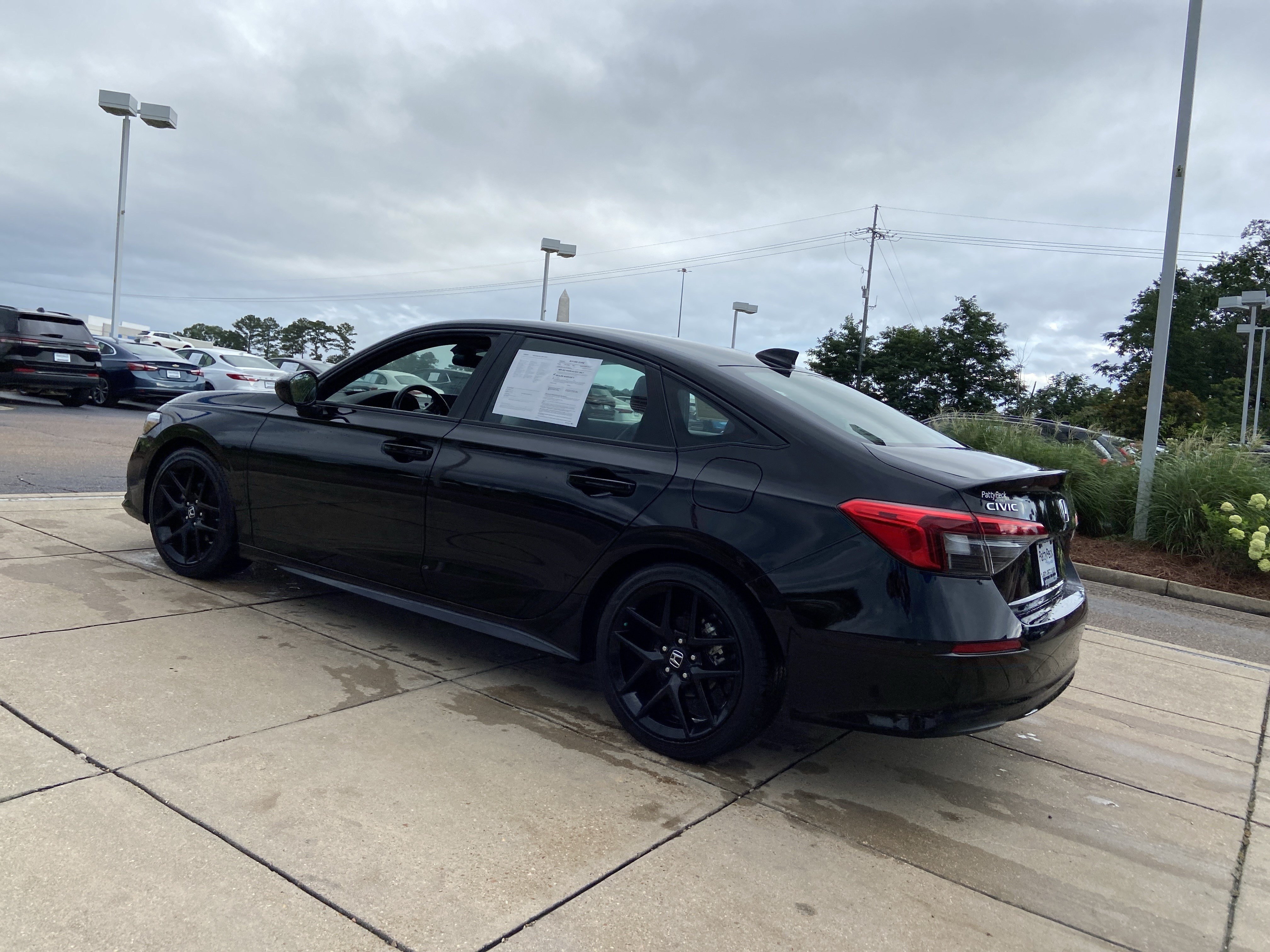 Used 2024 Crystal Black Pearl Honda Sport image 8