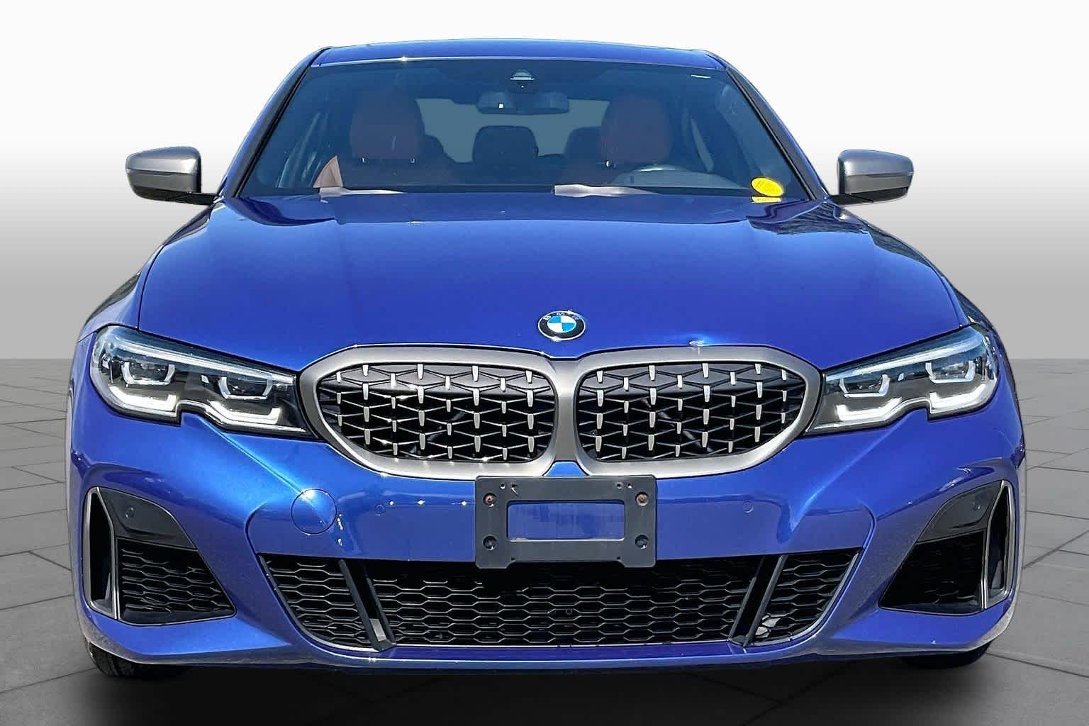 Used 2022 Portimao Blue Metallic BMW M340i xDrive image 3