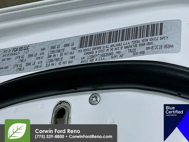 Used 2017 Bright White Clearcoat Ram Rebel image 36
