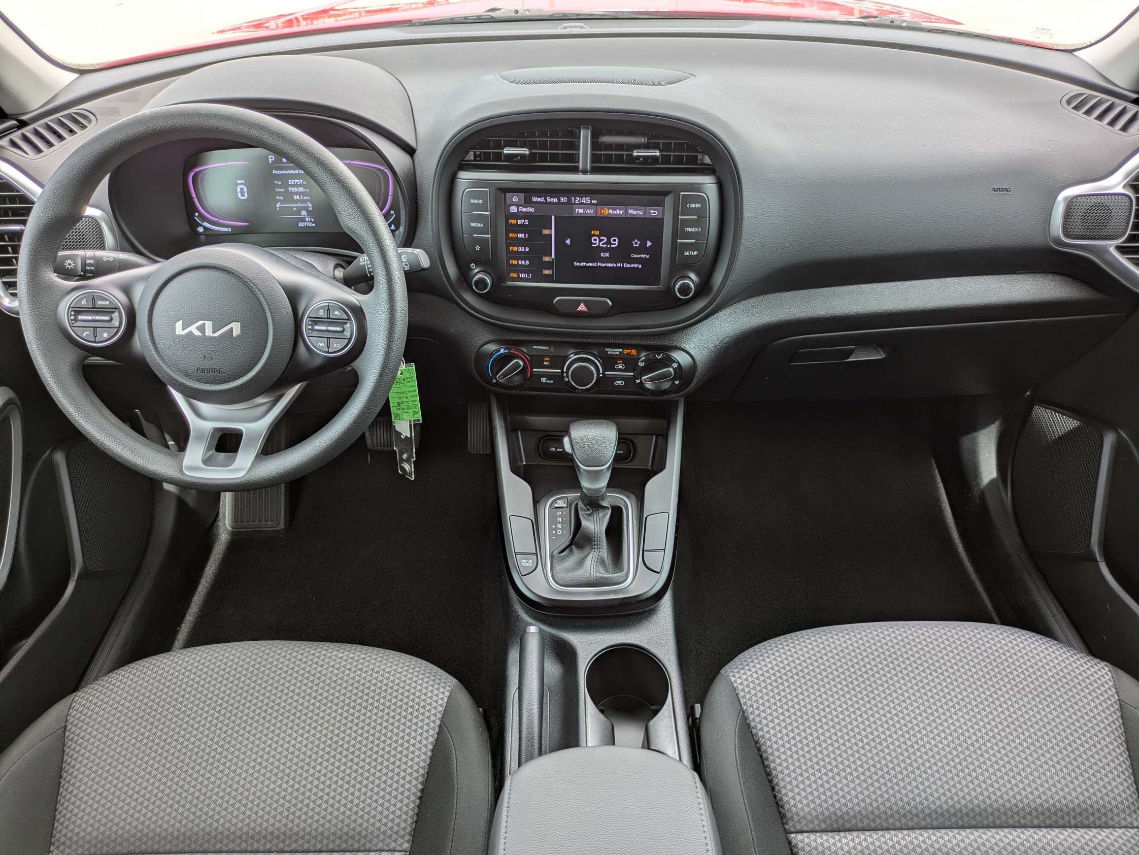 Used 2025 Inferno Red Kia LX image 15
