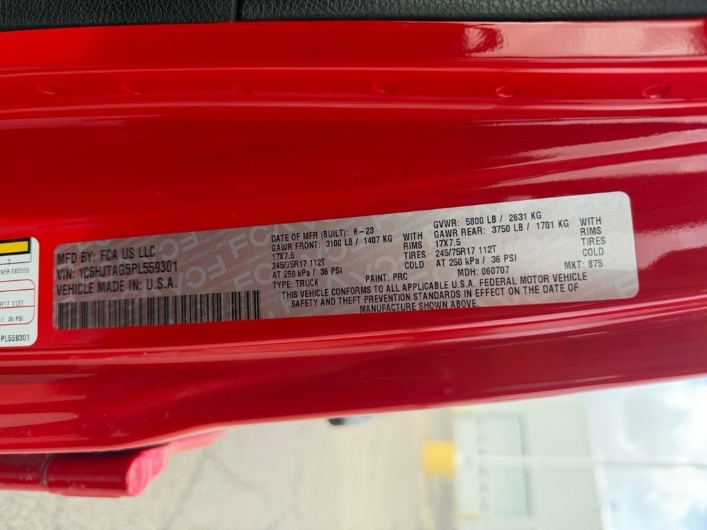 Used 2023 Red Jeep Sport image 11